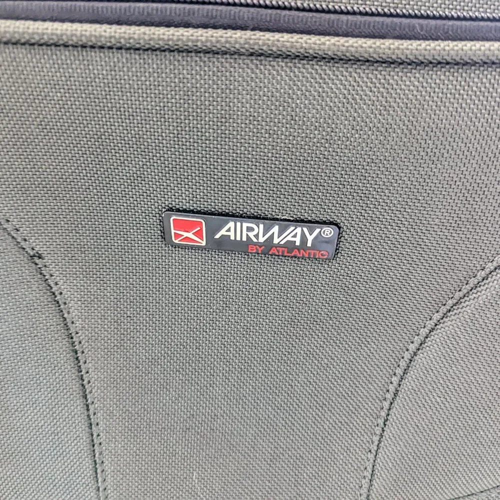 Airway By Atlantic Nylon Carry On Green Luggage Bag (Unisex)